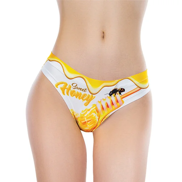 Mememe Sweet Me Honey Printed Slip Xl