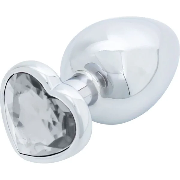 Metal anal plug - Anal Luxure - Plug Anal Coeur - Pierre Clair