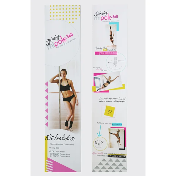 MI POLE SPINNING PROFESSIONAL DANCE POLE (NET)(Out End Oct)