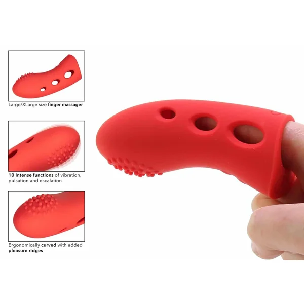 Mini Marvels Silicone Marvelous Arouser Discreet 4-inch Finger Vibrator