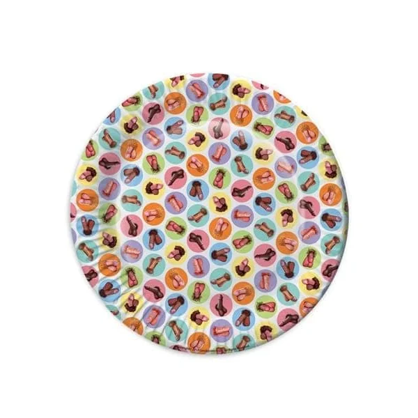 Mini Penis Plates 8 Pack