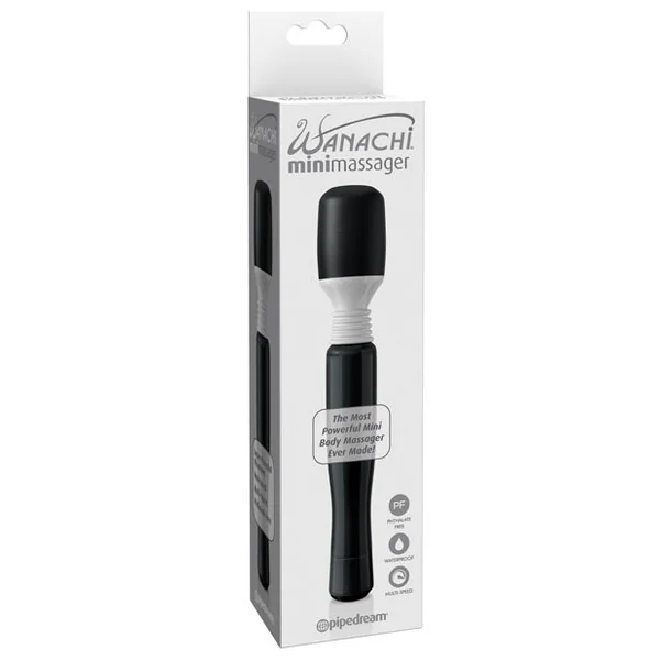 Mini Wanachi Massager Waterproof - Black