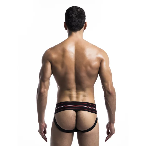 MOB FETISH JOCKSTRAP BLACK LARGE 3IN WAISTBAND (BULK)