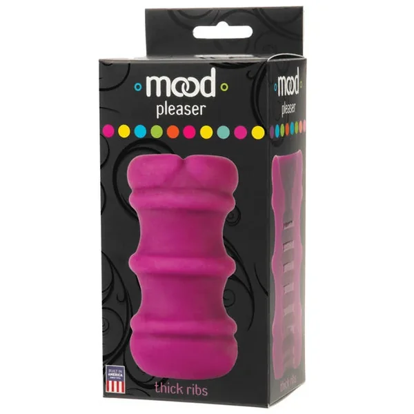 Mood Ultraskyn Thick Ribbed Stroker – Purple