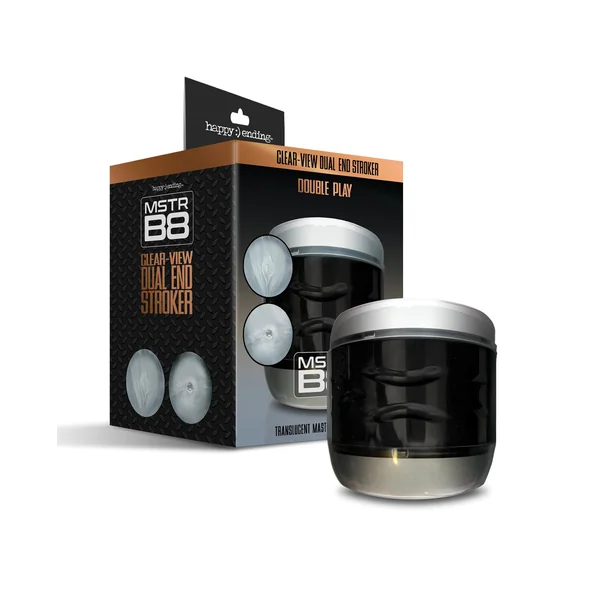 MSTR B8 Double Play Clear-View Dual Ended Stroker