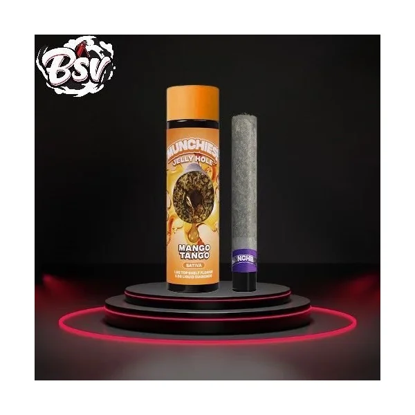 Munchies Jelly Hole Glass Tip 1.5g Pre-Roll Mango Tango