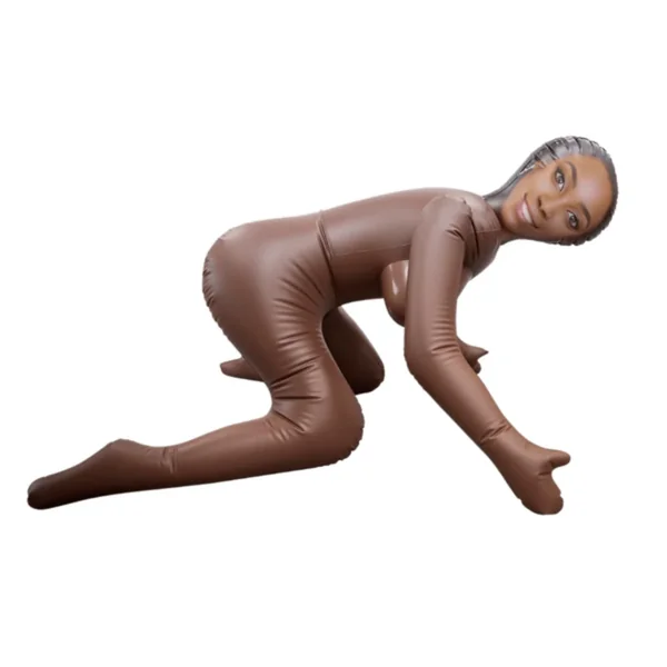 My Fair Lady PVC Inflatable Doll Doggy Style Pose With 2 Tempting Love Holes