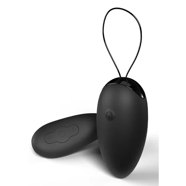 My Secret Screaming O Premium Rechargeable Silicone Egg with Remote Control – Black