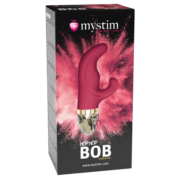 Mystim Hop Hop Bob Vibrator - Fuchsia