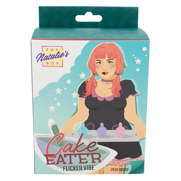 Natalie's Toy Box Cake Eater Clit Flicker Stimulator - Pink