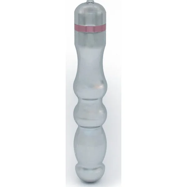 Natalie’s Toy Box Hidden Treasure Metal Vibrator, Silver