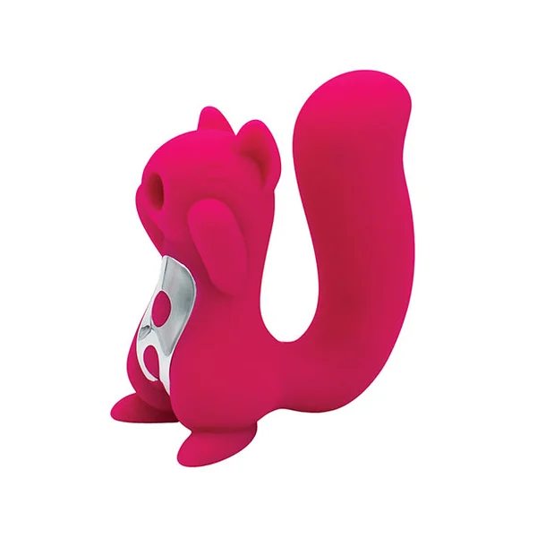 Natalie's Toy Box Screaming Squirrel Pulsing And Vibrating - Red