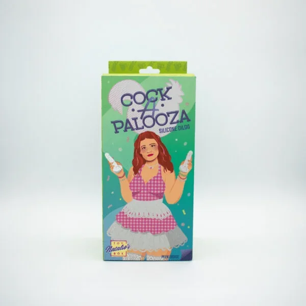 Natalie’s Toybox Cock-A-Palooza Confetti Silicone Dildo