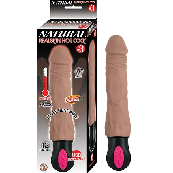 Natural Realskin Hot Cock 3 – Brown