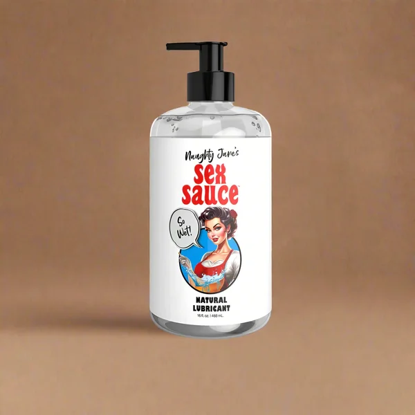 Naughty Jane's Sex Sauce Natural Lubricant 16 oz.