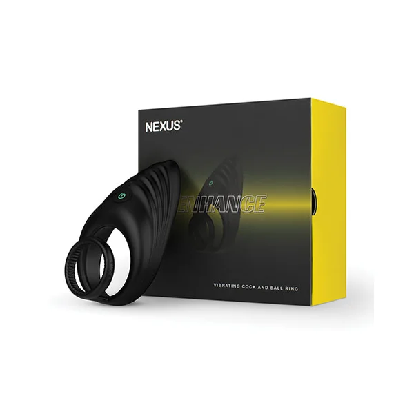 Nexus Enhance Cock & Ball Ring – Black