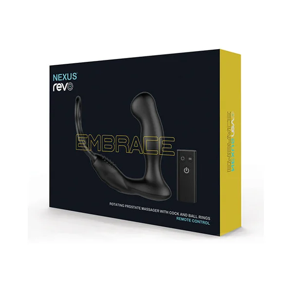 Nexus Revo Embrace Rotating Prostate Massager - Black