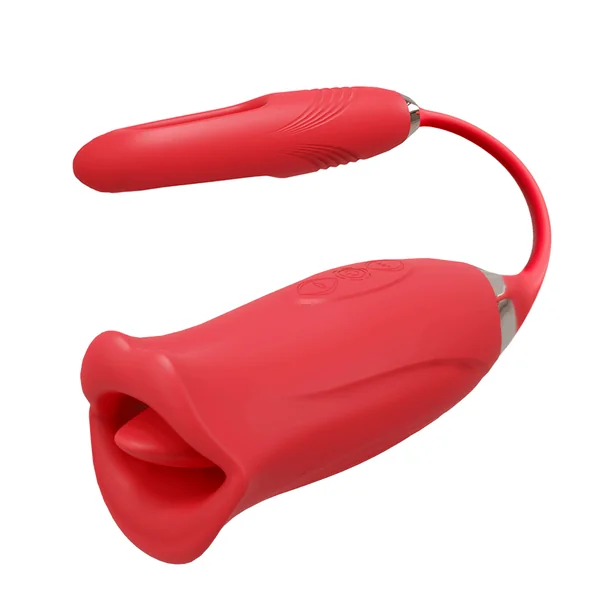 Nibbler 4 -Mouth Biting Vibrator And G-spot Tapping Stimulator