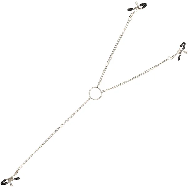 Nipple Play Triple Intimate Nipple & Clitoral Clamps By CalExotics