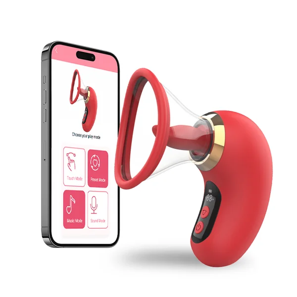 Nipples Clitoris Licker Tongue Vibrator Removable Cup Vagina Sucking Massager