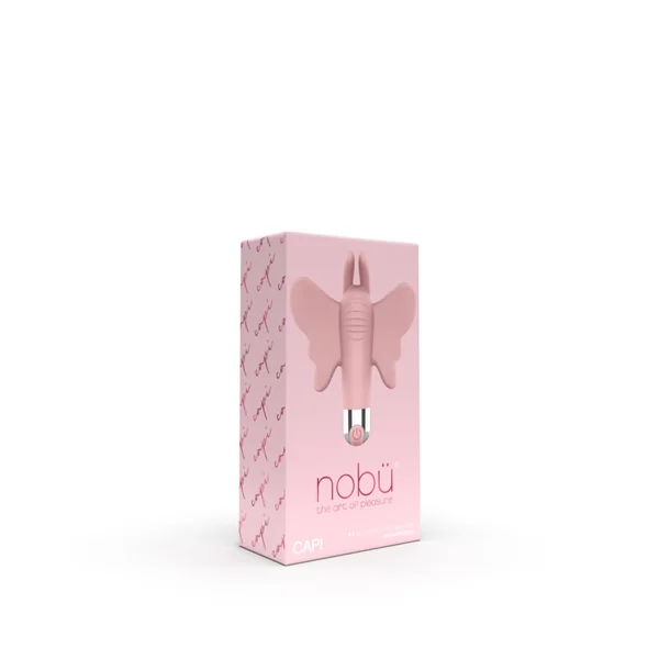 Nobü Essentials – Capi Vibrating Finger Bullet – Rose