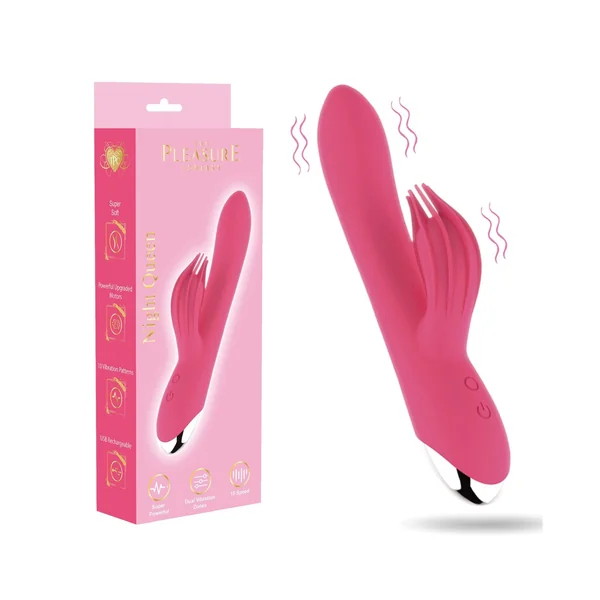 Noire Collection Night Queen Tickling & Fluttering Rabbit Vibe