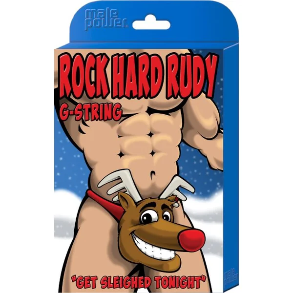 NOVELTY ROCK HARD RUDY G-STRING O/S