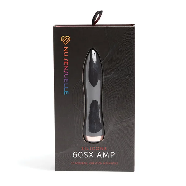Nu Sensuelle 60sx Amp Silicone Bullet - Black