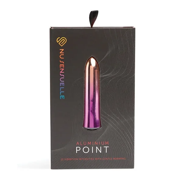 Nu Sensuelle Aluminium Point Rechargeable Bullet – Multicolor