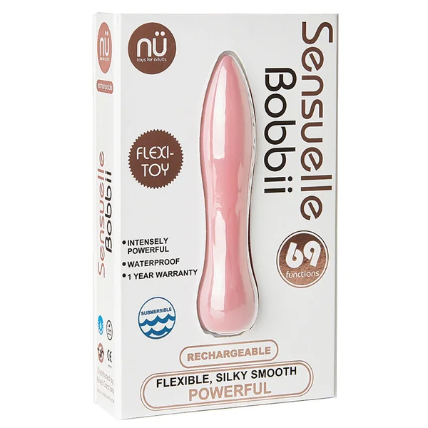 Nu Sensuelle Bobbii Flexible 69 Function Bullet - Pink