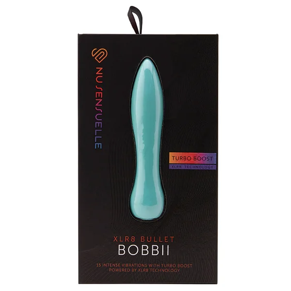 Nu Sensuelle Bobbii XLR8 Bullet with Turbo Boost - Electric Blue