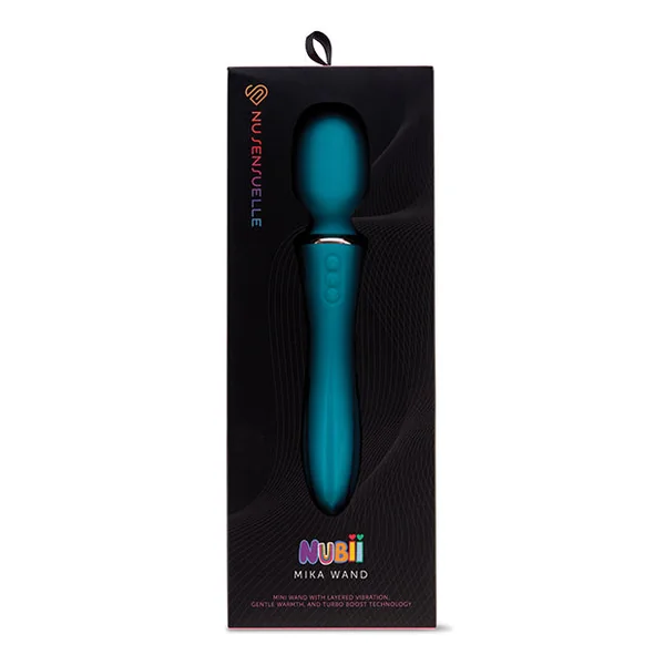 Nu Sensuelle Mika Heating Nubii Mini Wand - Blue