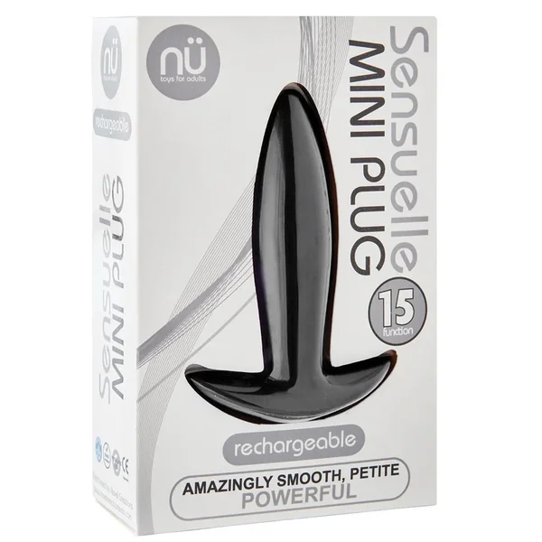 Nu Sensuelle Mini Butt Plug – Black