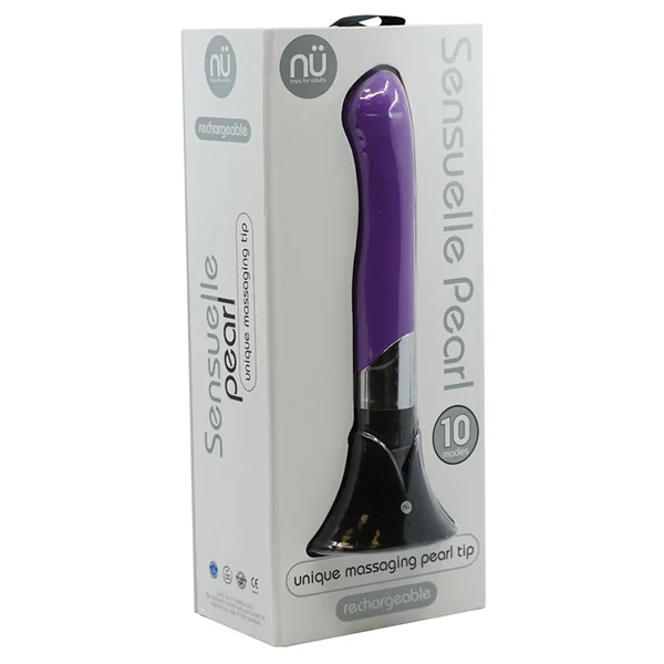 Nu Sensuelle Pearl Rechargeable 10 Function Vibrator - Purple
