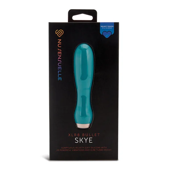 Nu Sensuelle Skye Velvet Touch Vibe - Emerald Green