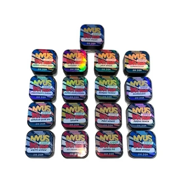 NVUS THCA Badder White Widow