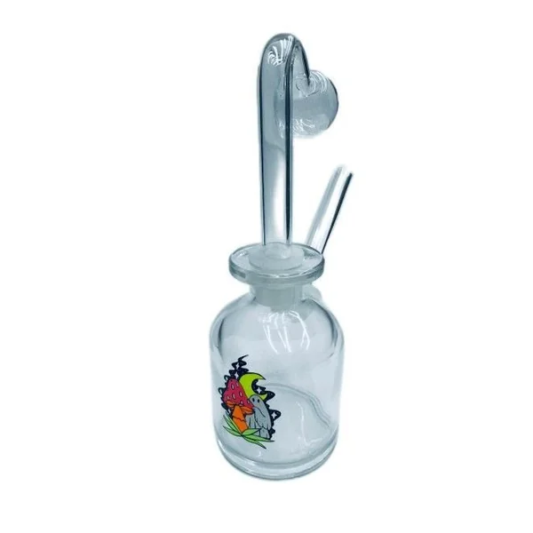 Oil Burner Waterpipe 3pc W/Print Art