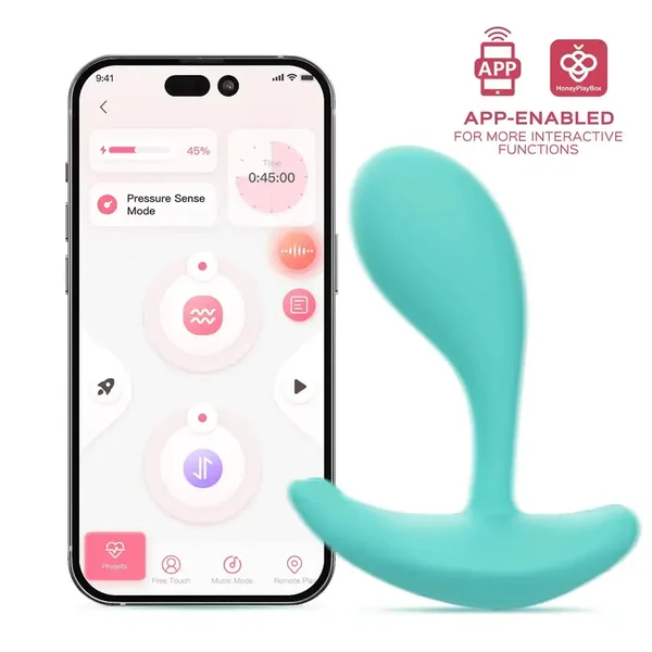 Oly 2 App-Enabled Pressure Sensing Wearable Vibrator