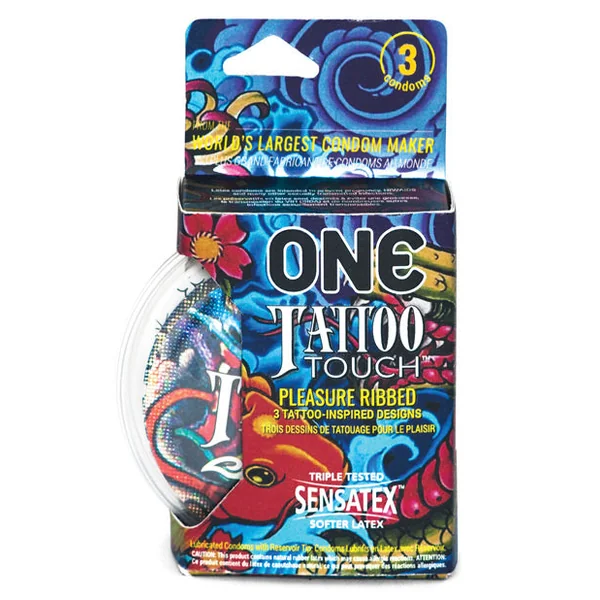 One Tattoo Touch Condoms