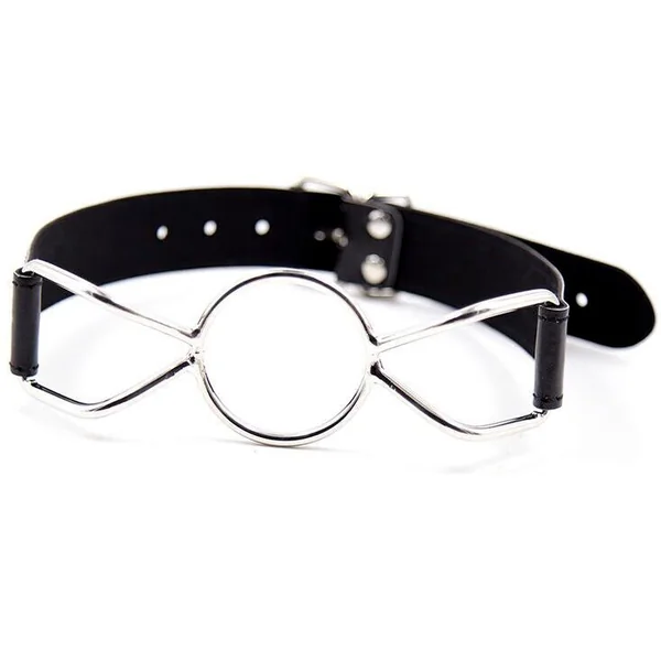 Open mouth slave bondage restraints ohmama fetish metal gag S sex shop for couple