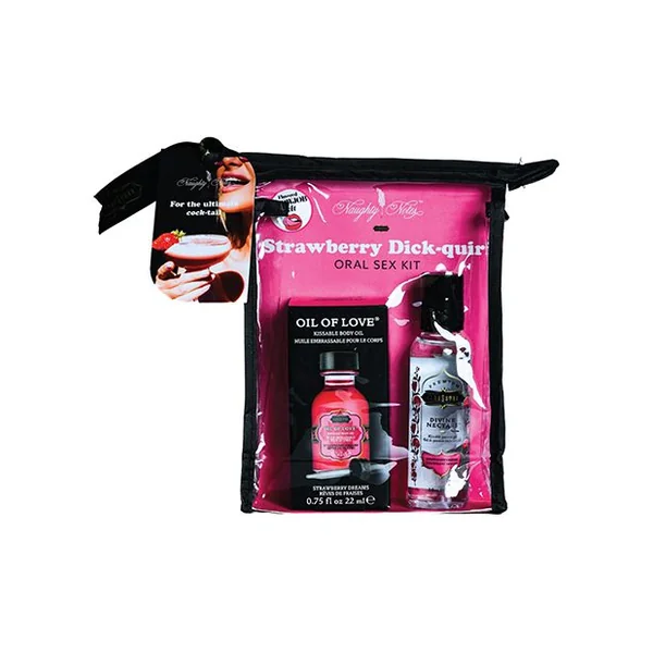 ORAL SEX COCKTAIL KIT STRAWBERRY DICKQUR