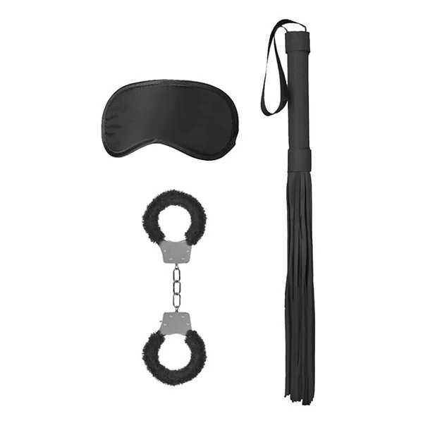 Ouch! Black and White Introductory Bondage Kit #1