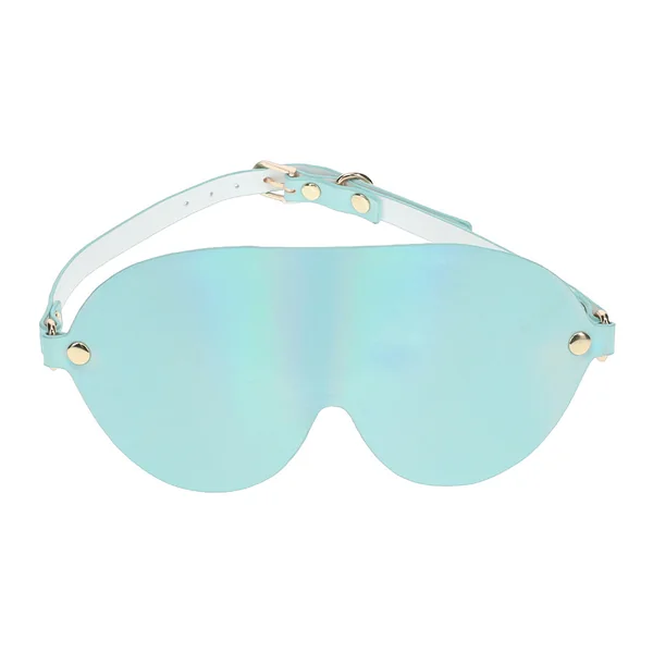 Ouch! Paris Holographic Faux Leather Blindfold Eye Mask