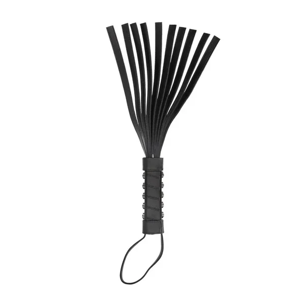 Ouch! Skulls and Bones Skull Whip – Black