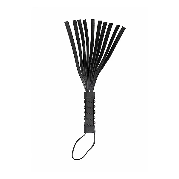 OUCH! SKULLS & BONES SKULL WHIP BLACK