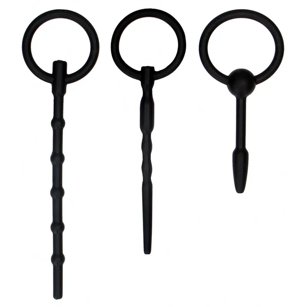 Ouch! Urethral Sounding Plug 3-Piece Set