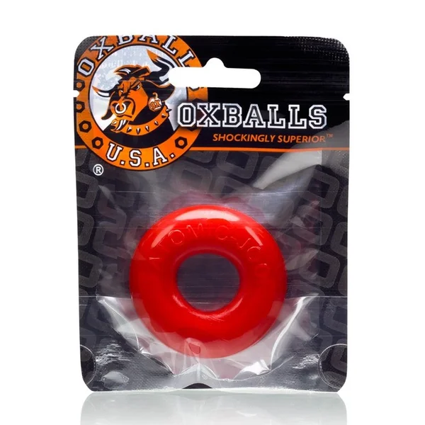 Oxballs DO-NUT 2 Cock Ring - Red