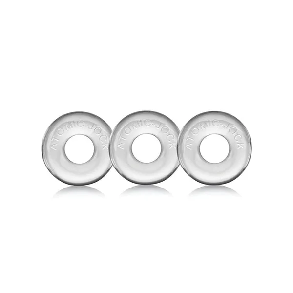 Oxballs Ringer Donut 1 - Clear Pack Of 3