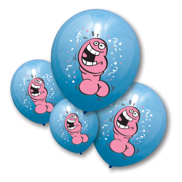 Ozzé – Pecker Balloons – Pack of 6