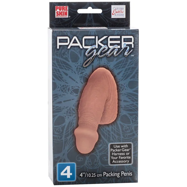 Packer Gear 4" Packing Penis - Brown